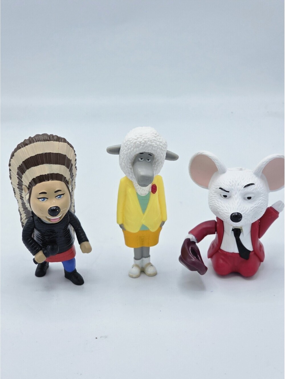 McDonalds 2016 Sing Mike Eddie Ash Figure Toy Lot 3 Illumination